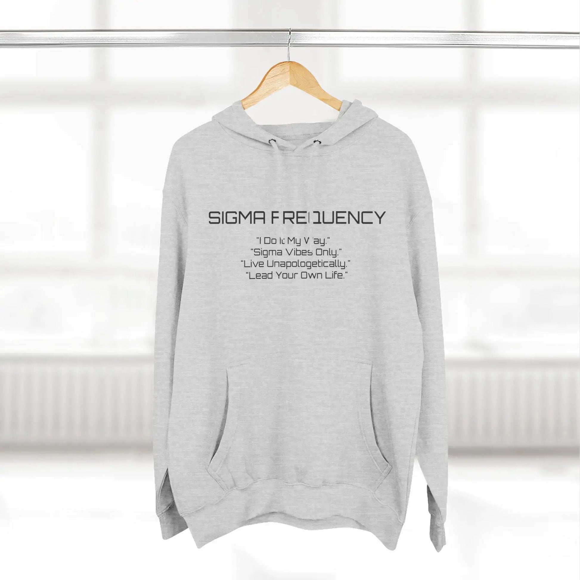Unisex Three-Panel Fleece Hoodie Printify
