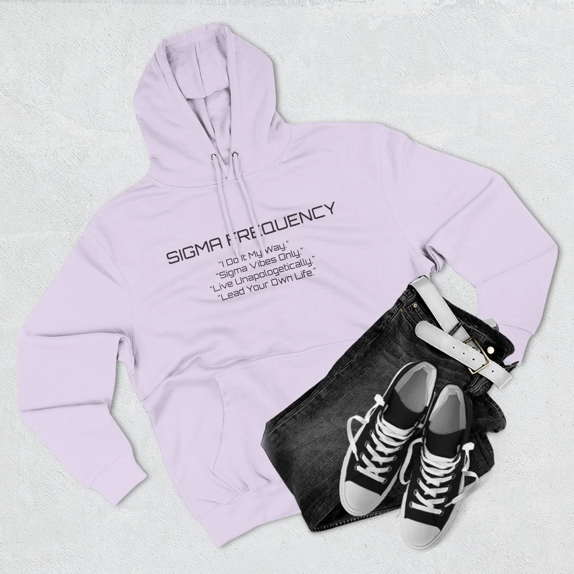 Unisex Three-Panel Fleece Hoodie Printify