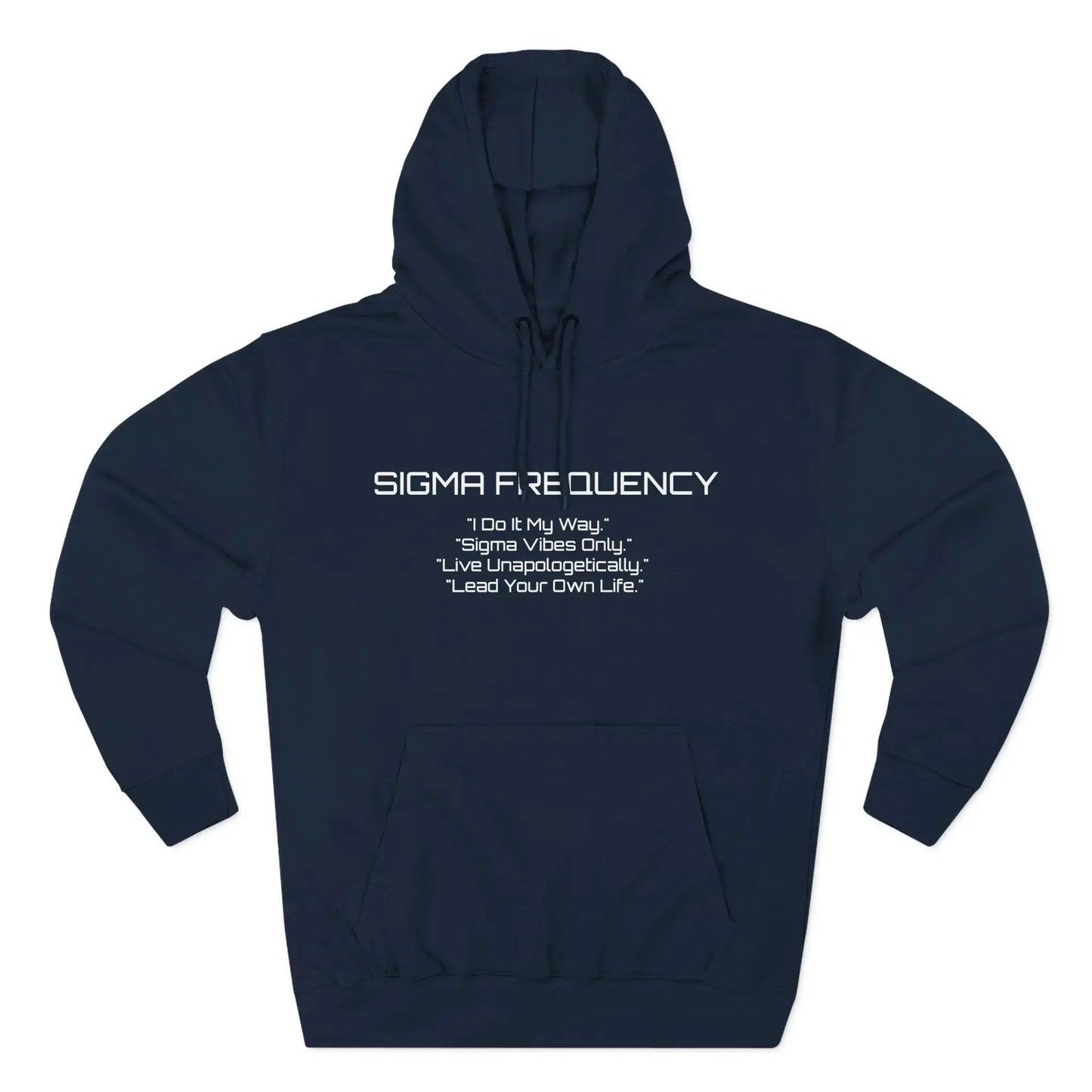 Unisex Three-Panel Fleece Hoodie Printify