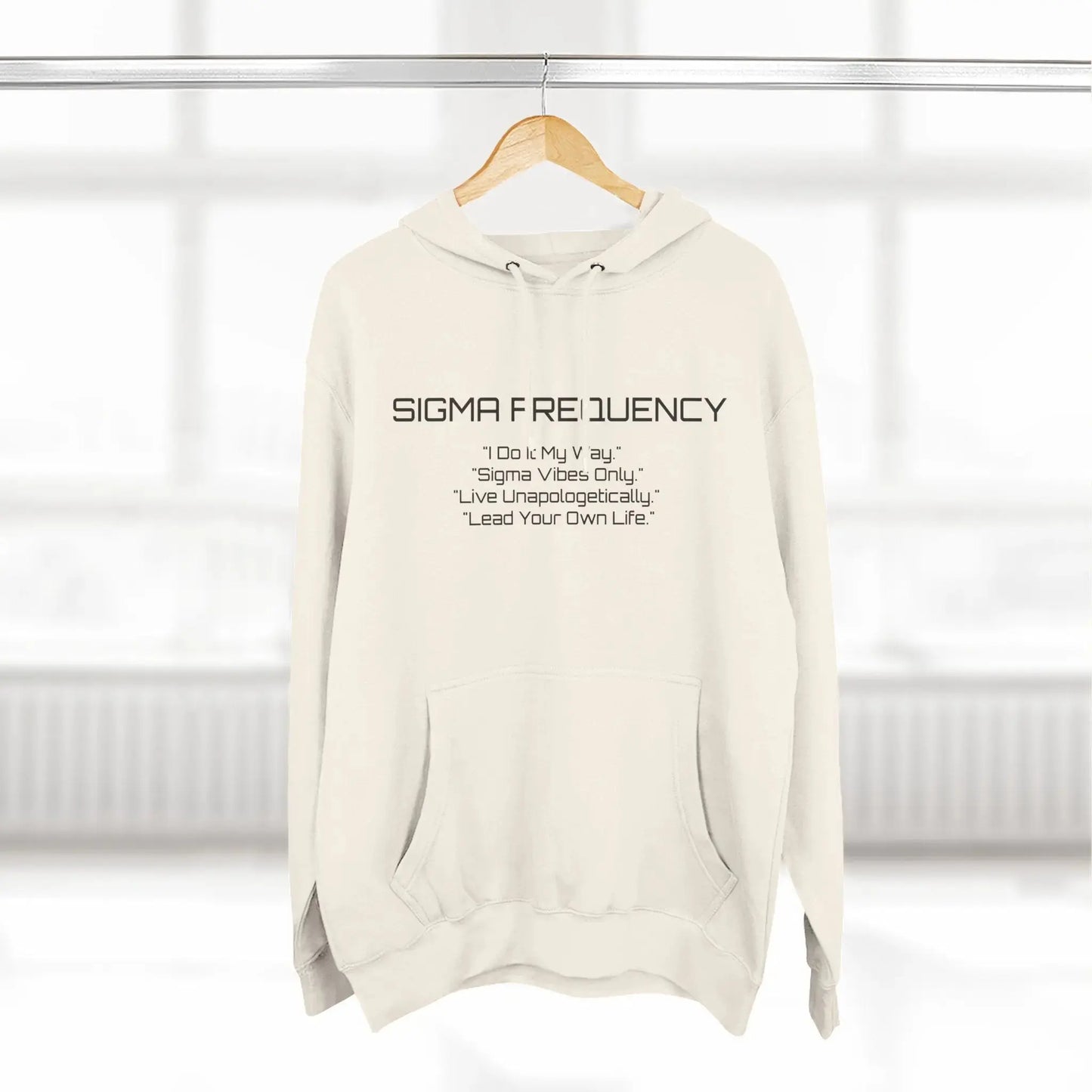 Unisex Three-Panel Fleece Hoodie Printify