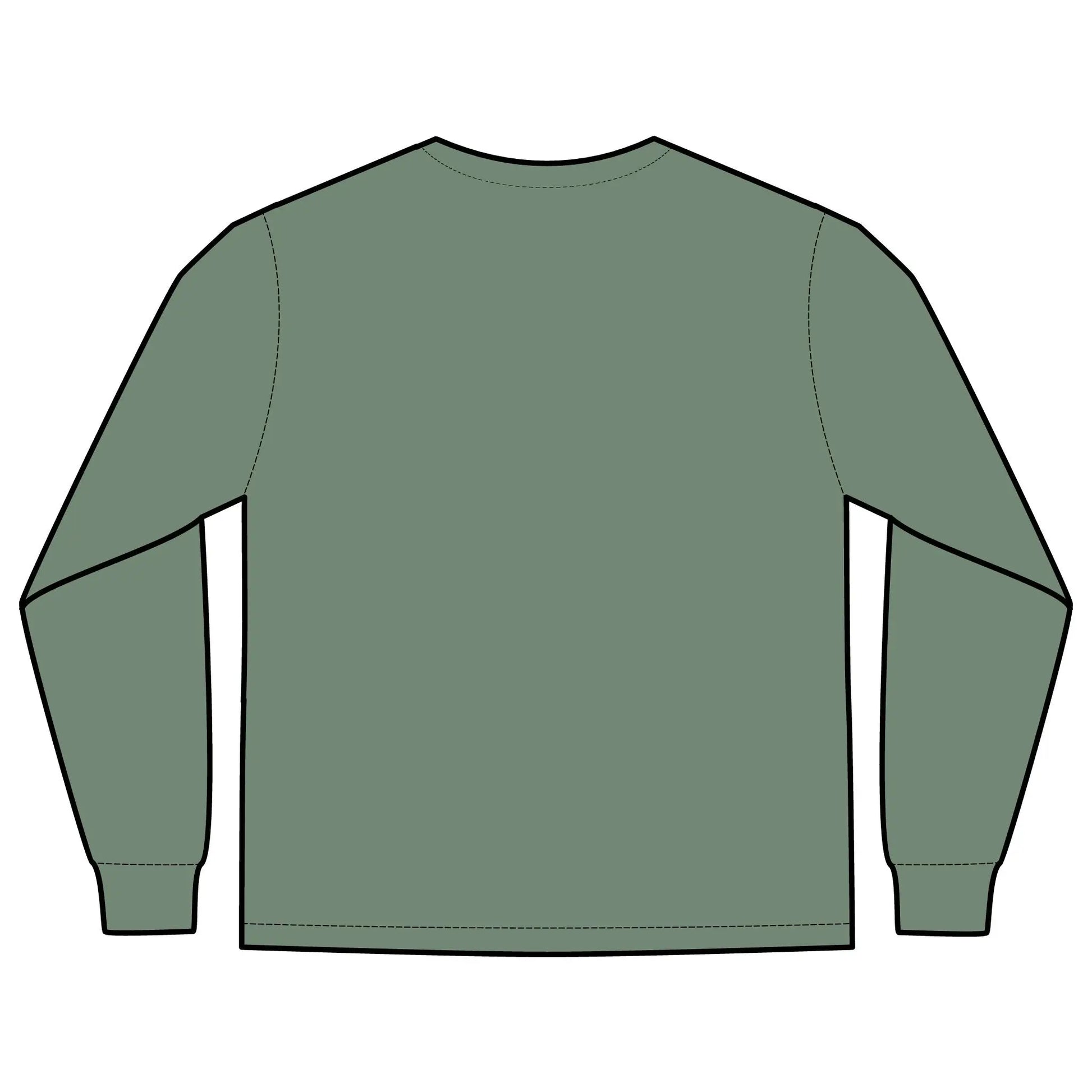 Unisex Long Sleeve Pocket T-Shirt Printify
