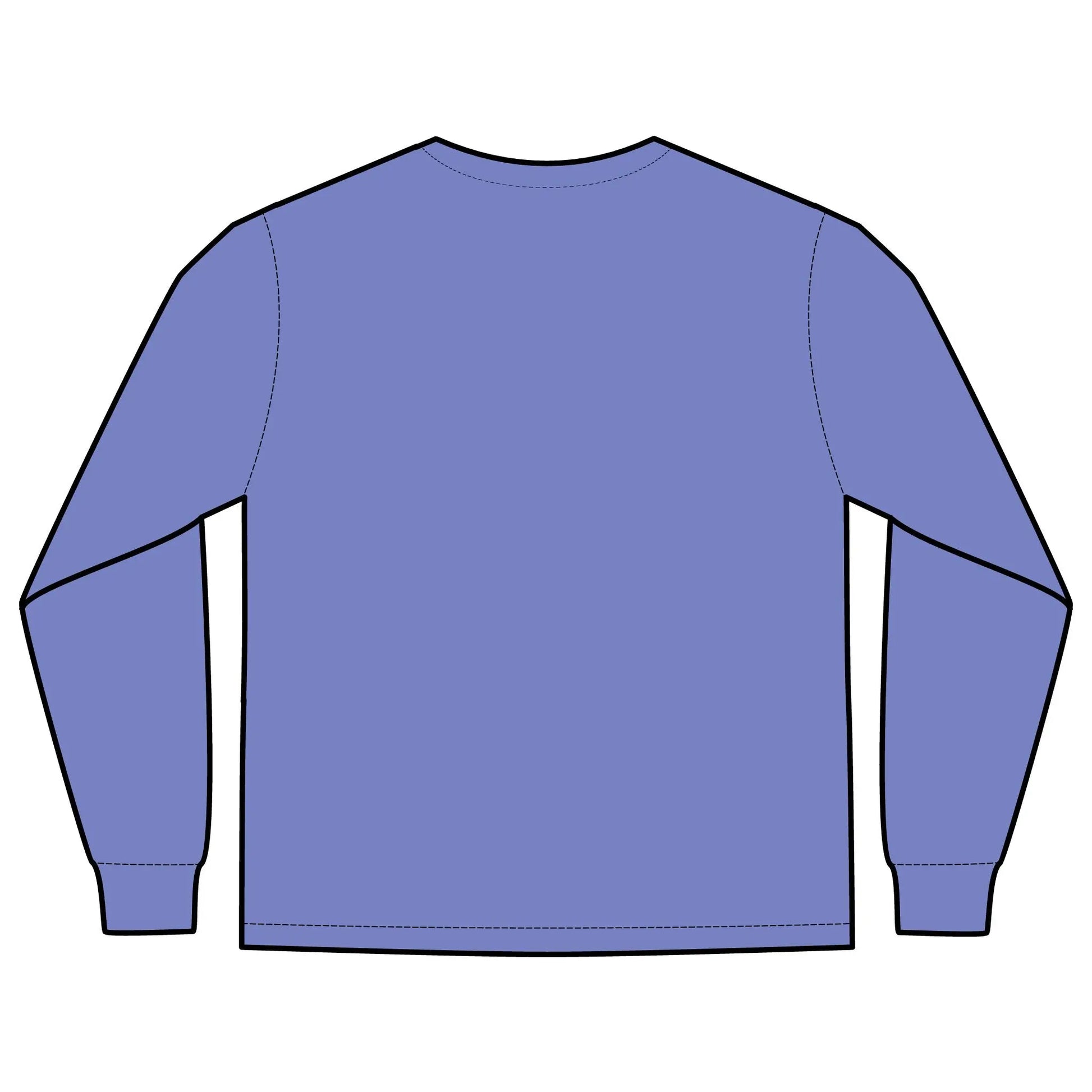 Unisex Long Sleeve Pocket T-Shirt Printify