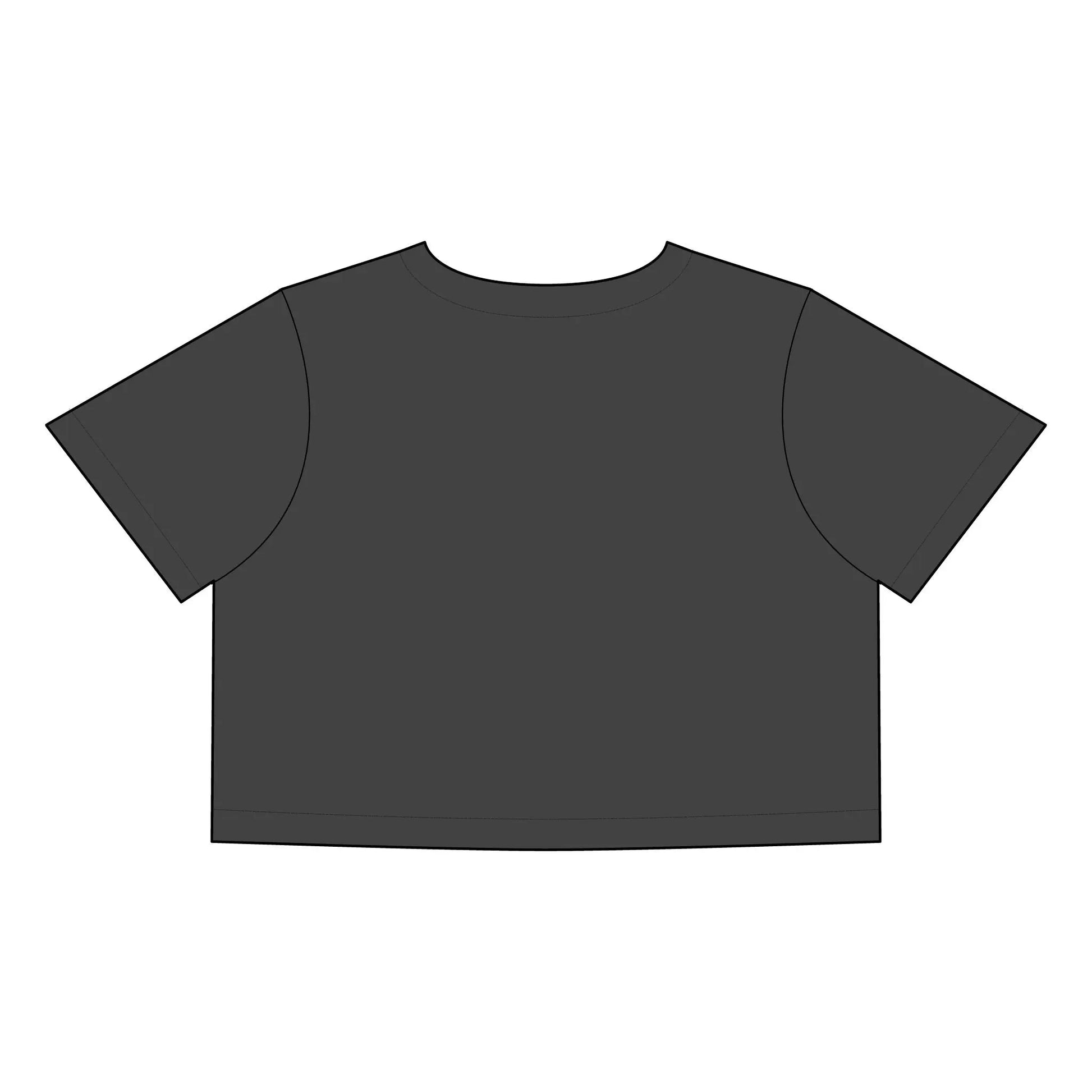 Women's Heavy Faded Crop Tee Printify