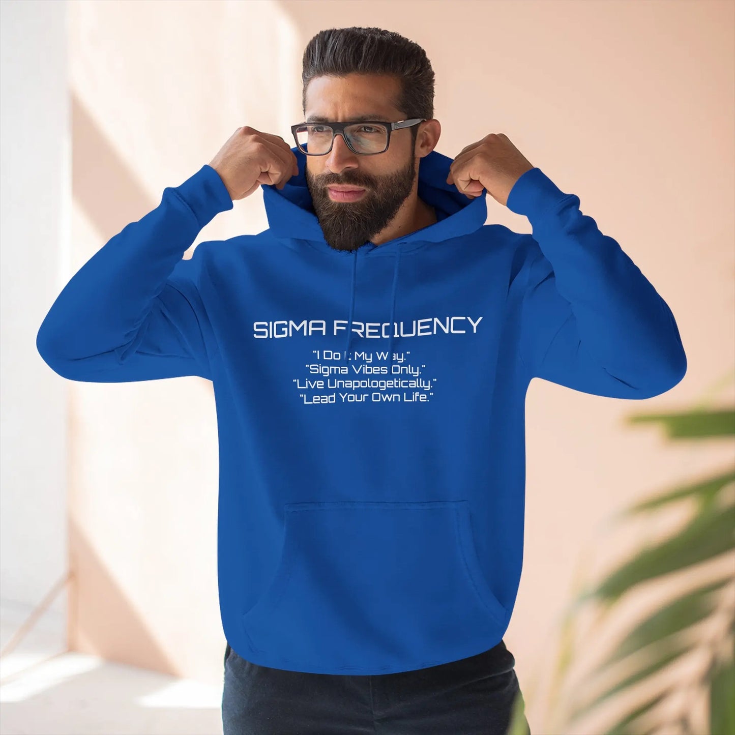 Unisex Three-Panel Fleece Hoodie Printify