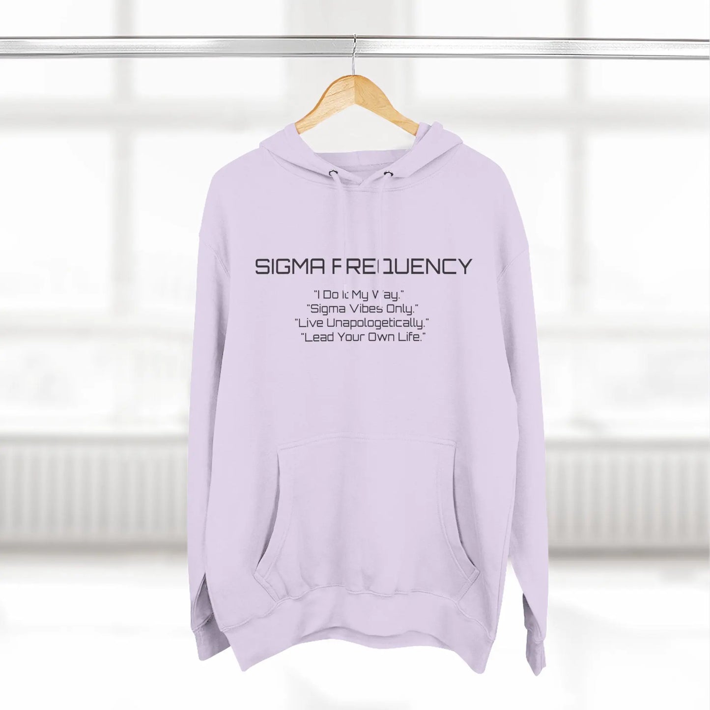 Unisex Three-Panel Fleece Hoodie Printify