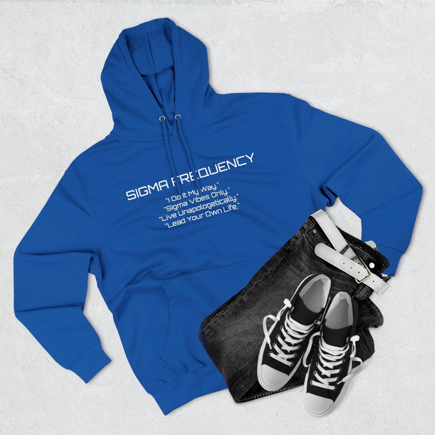 Unisex Three-Panel Fleece Hoodie Printify