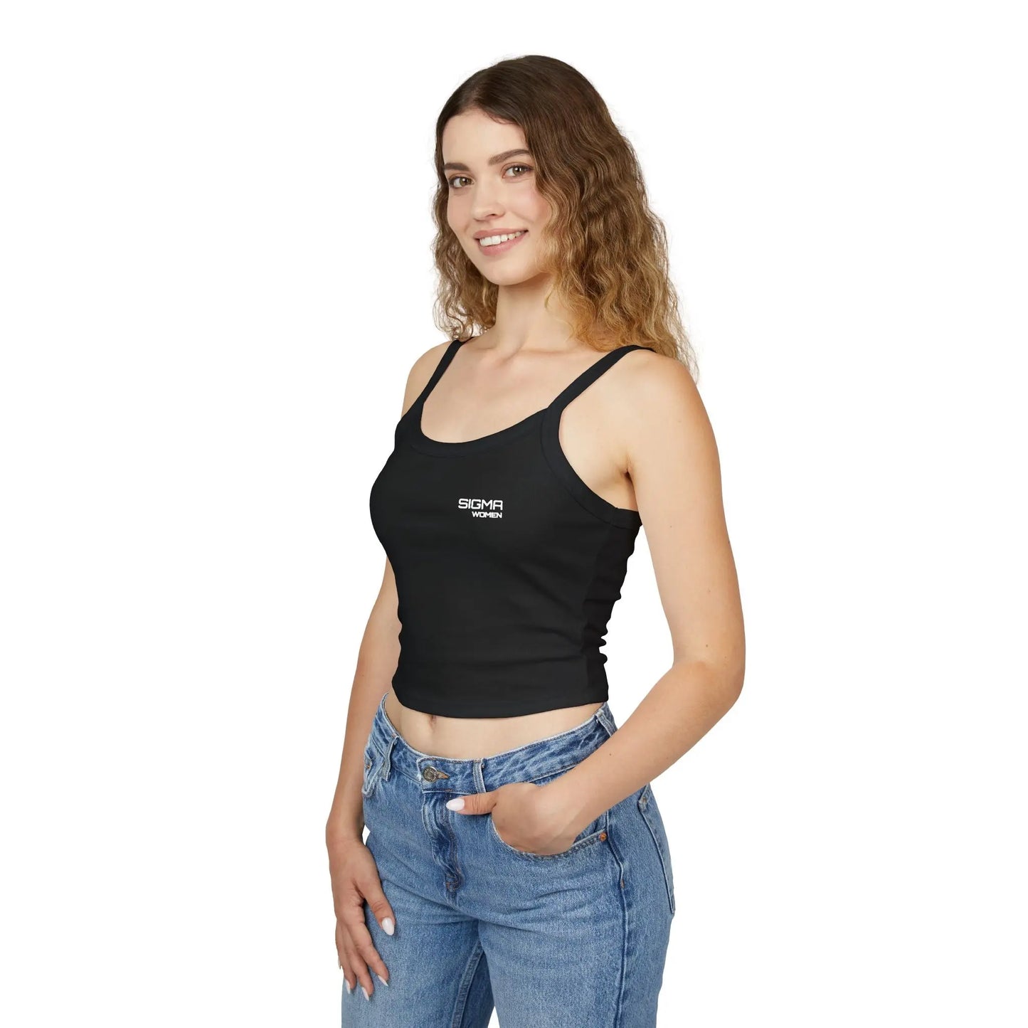 Women's Spaghetti Strap Tank Top Printify