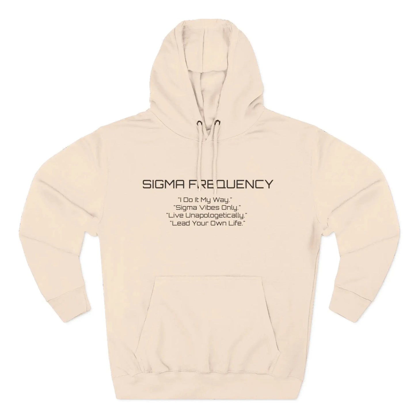Unisex Three-Panel Fleece Hoodie Printify