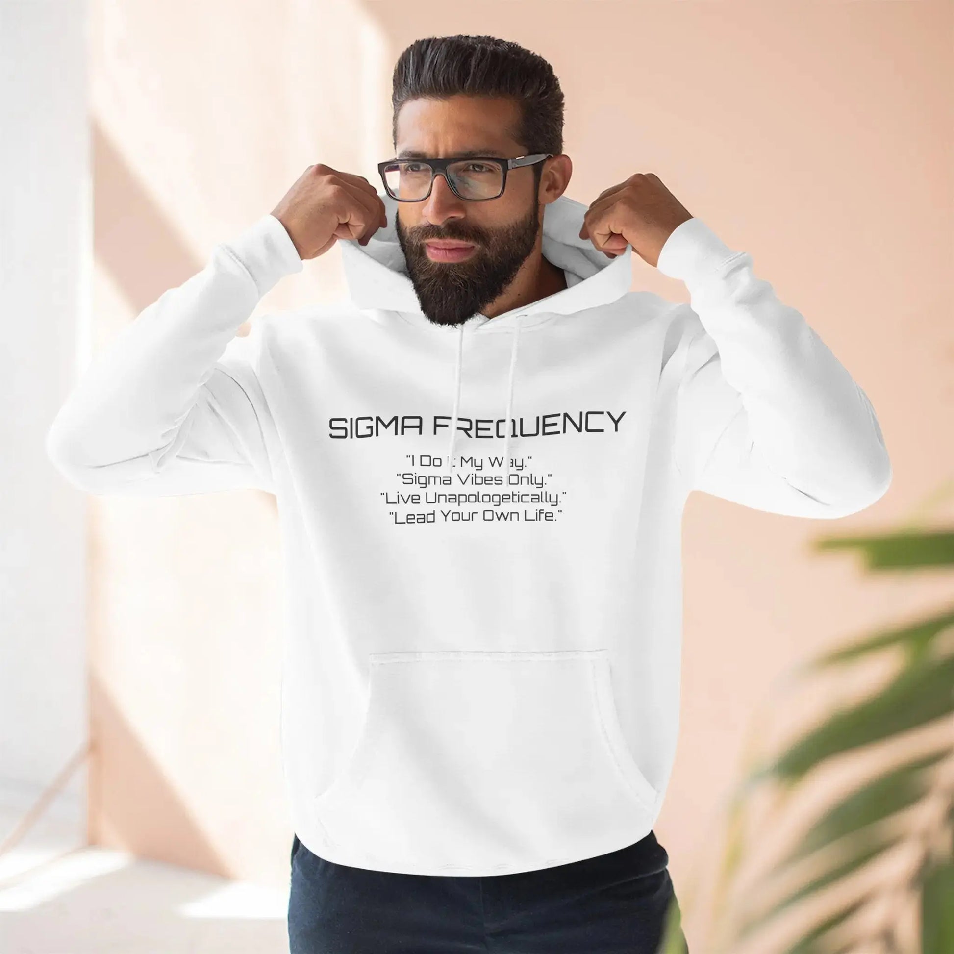 Unisex Three-Panel Fleece Hoodie Printify