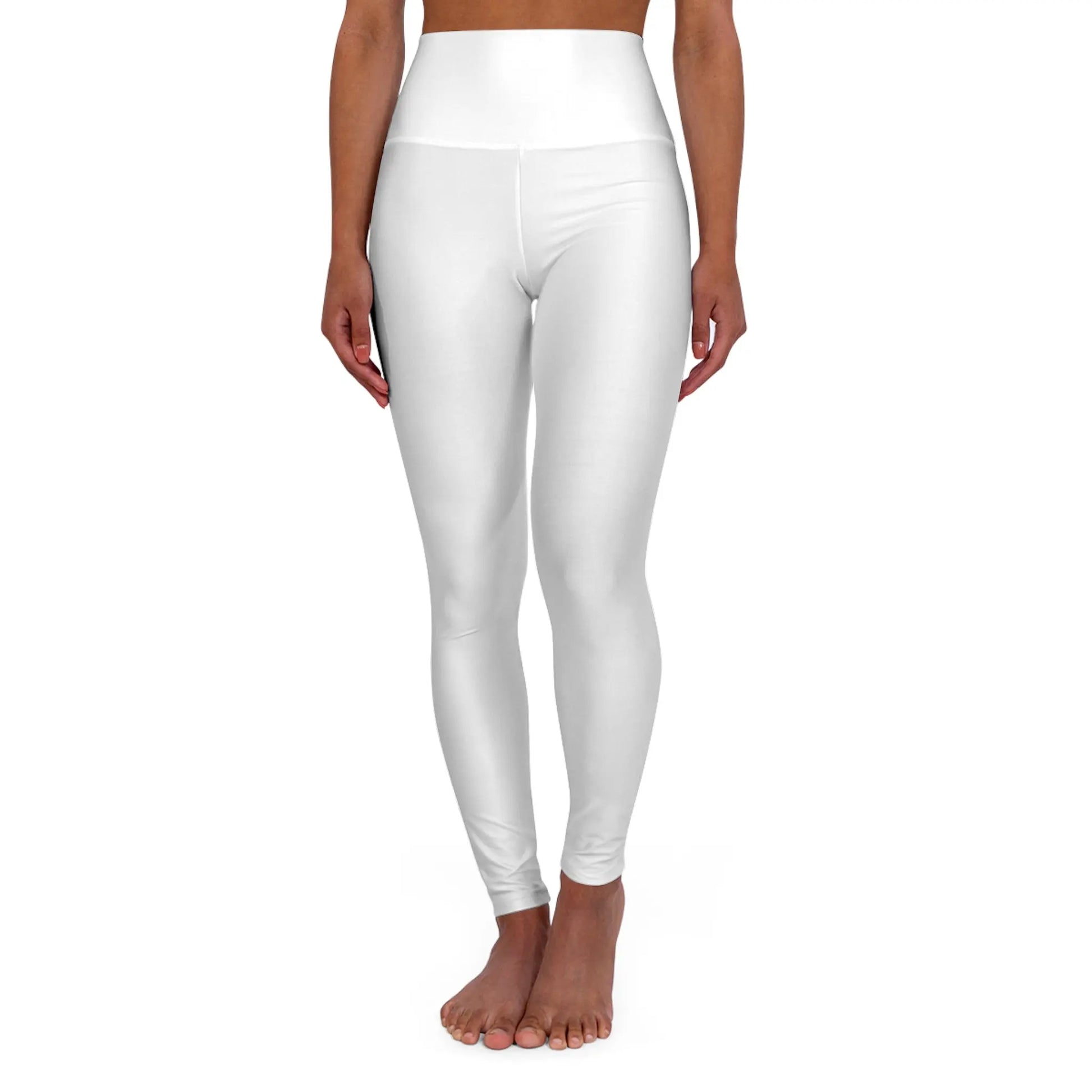 High Waisted Yoga Leggings (AOP) Printify