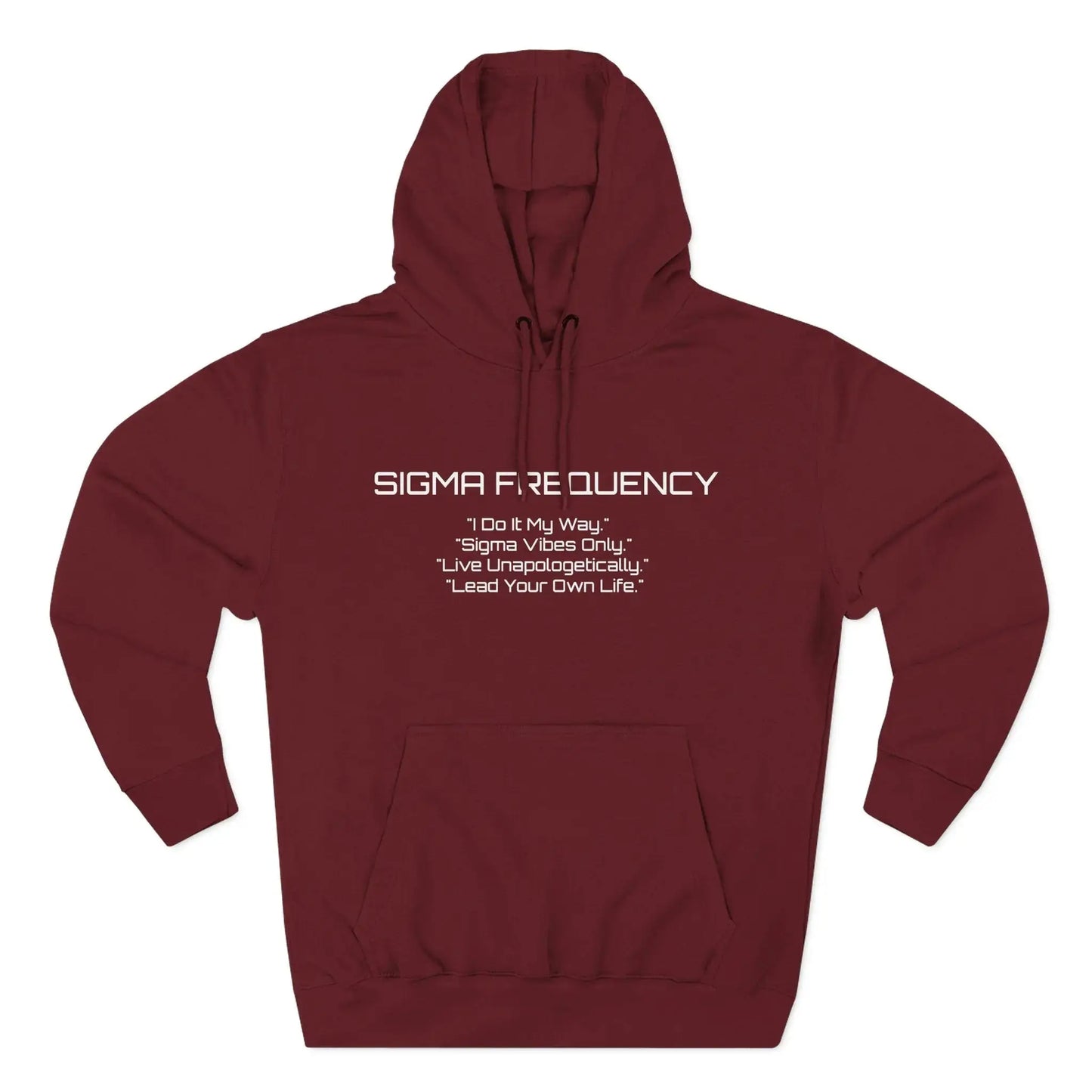 Unisex Three-Panel Fleece Hoodie Printify
