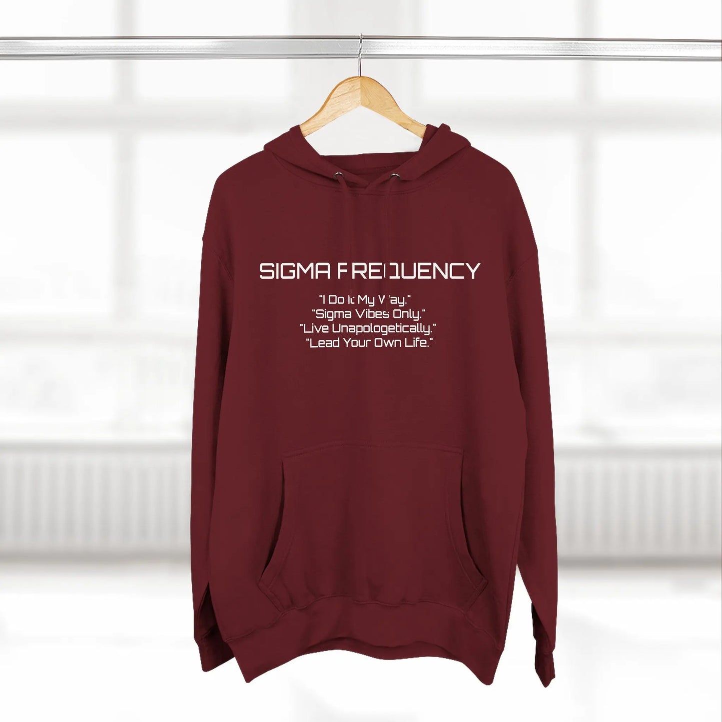 Unisex Three-Panel Fleece Hoodie Printify