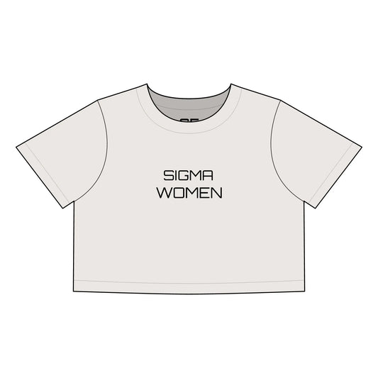 Women's Heavy Faded Crop Tee Printify