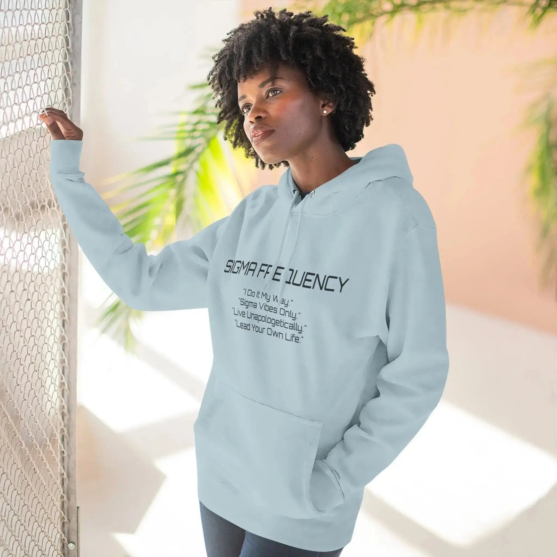 Unisex Three-Panel Fleece Hoodie Printify