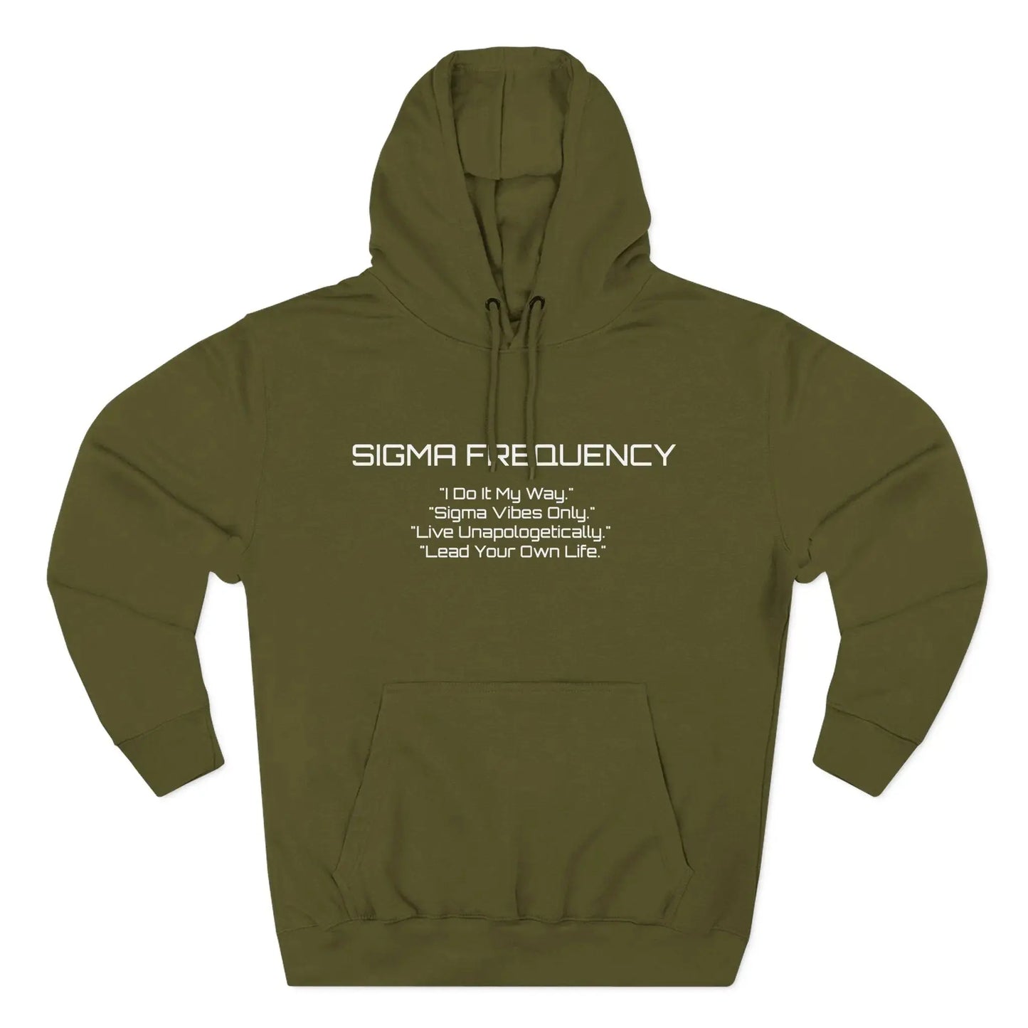 Unisex Three-Panel Fleece Hoodie Printify