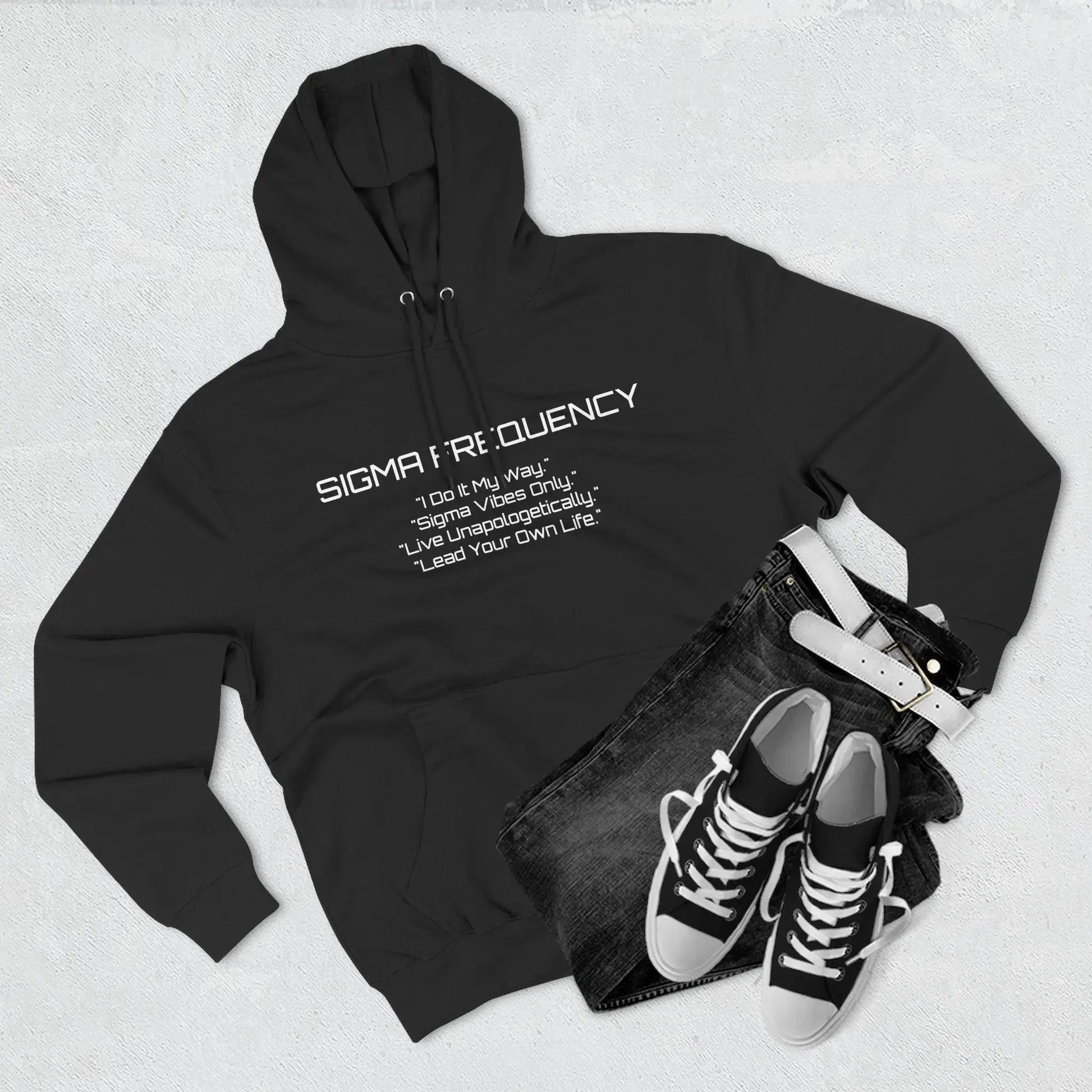 Unisex Three-Panel Fleece Hoodie Printify