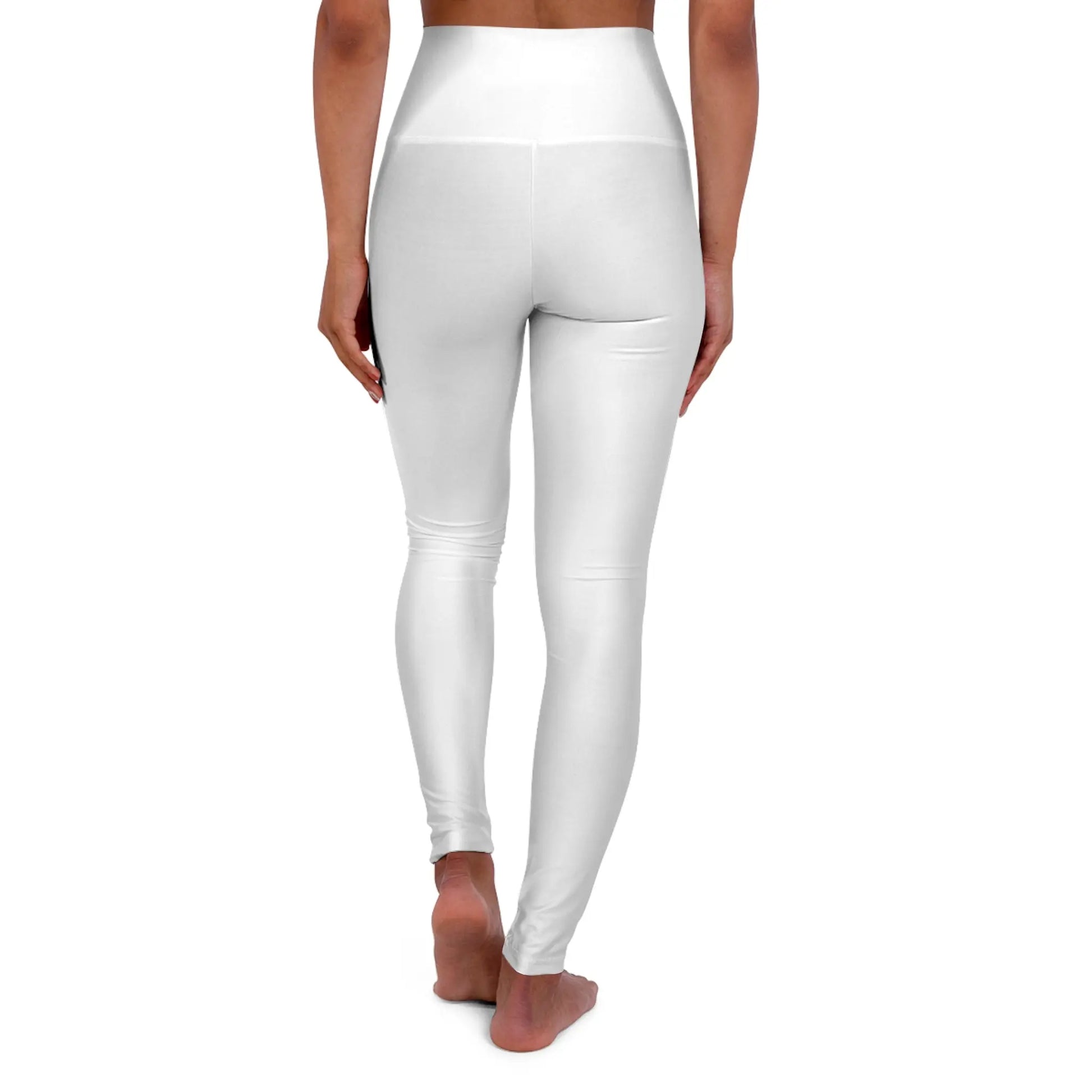 High Waisted Yoga Leggings (AOP) Printify