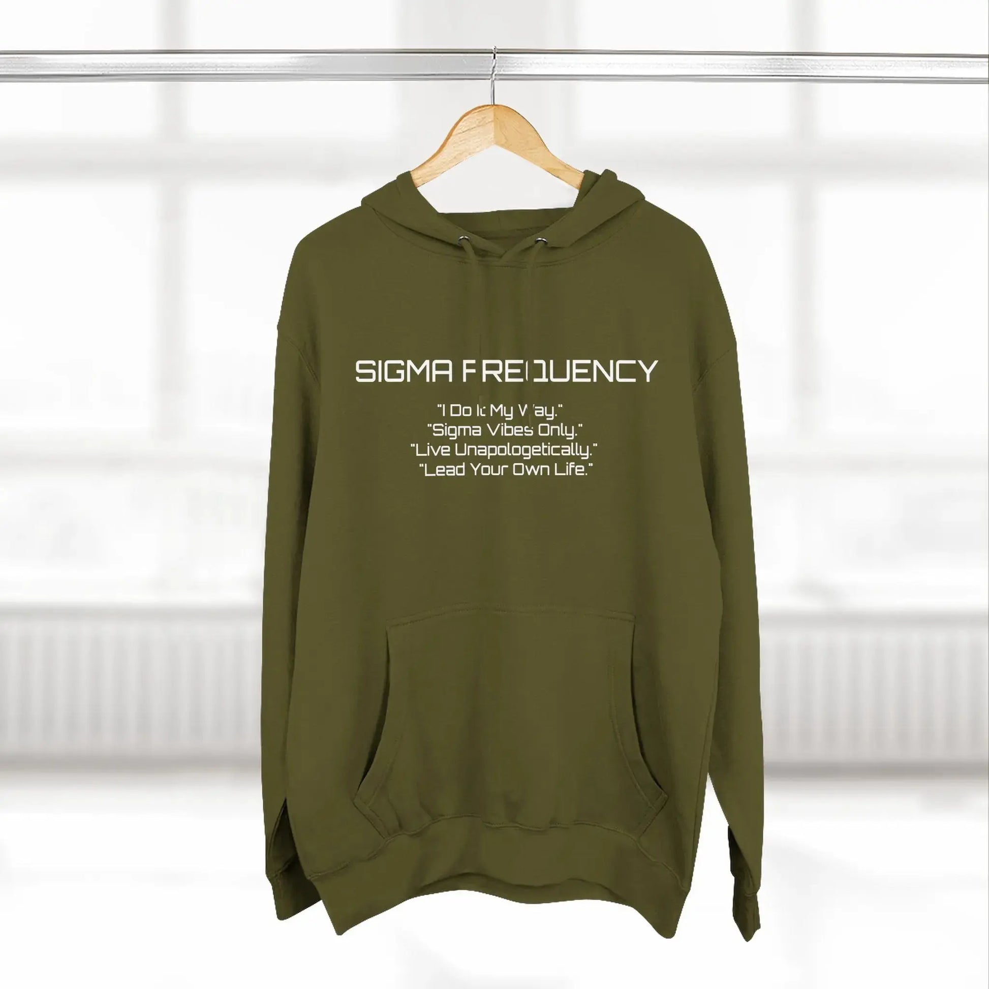 Unisex Three-Panel Fleece Hoodie Printify