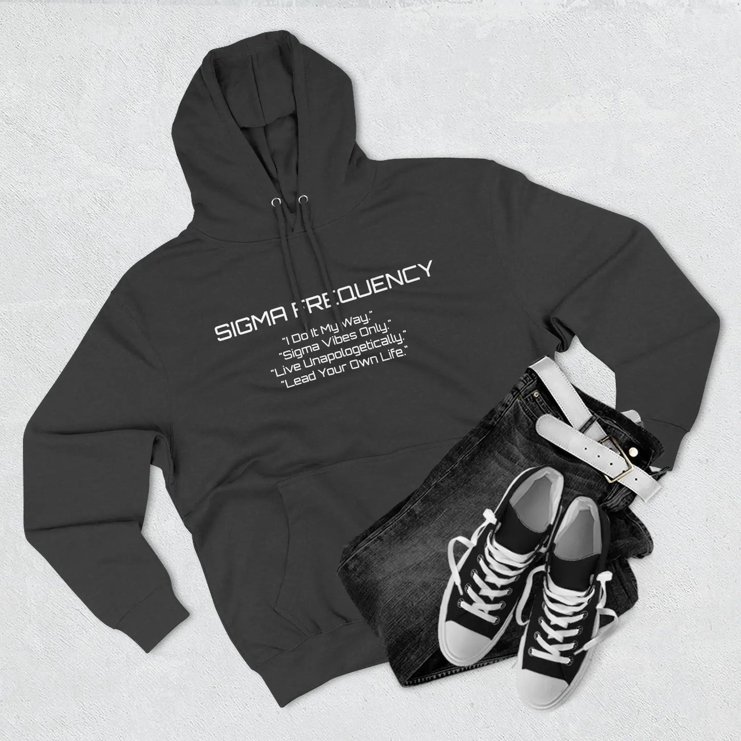 Unisex Three-Panel Fleece Hoodie Printify