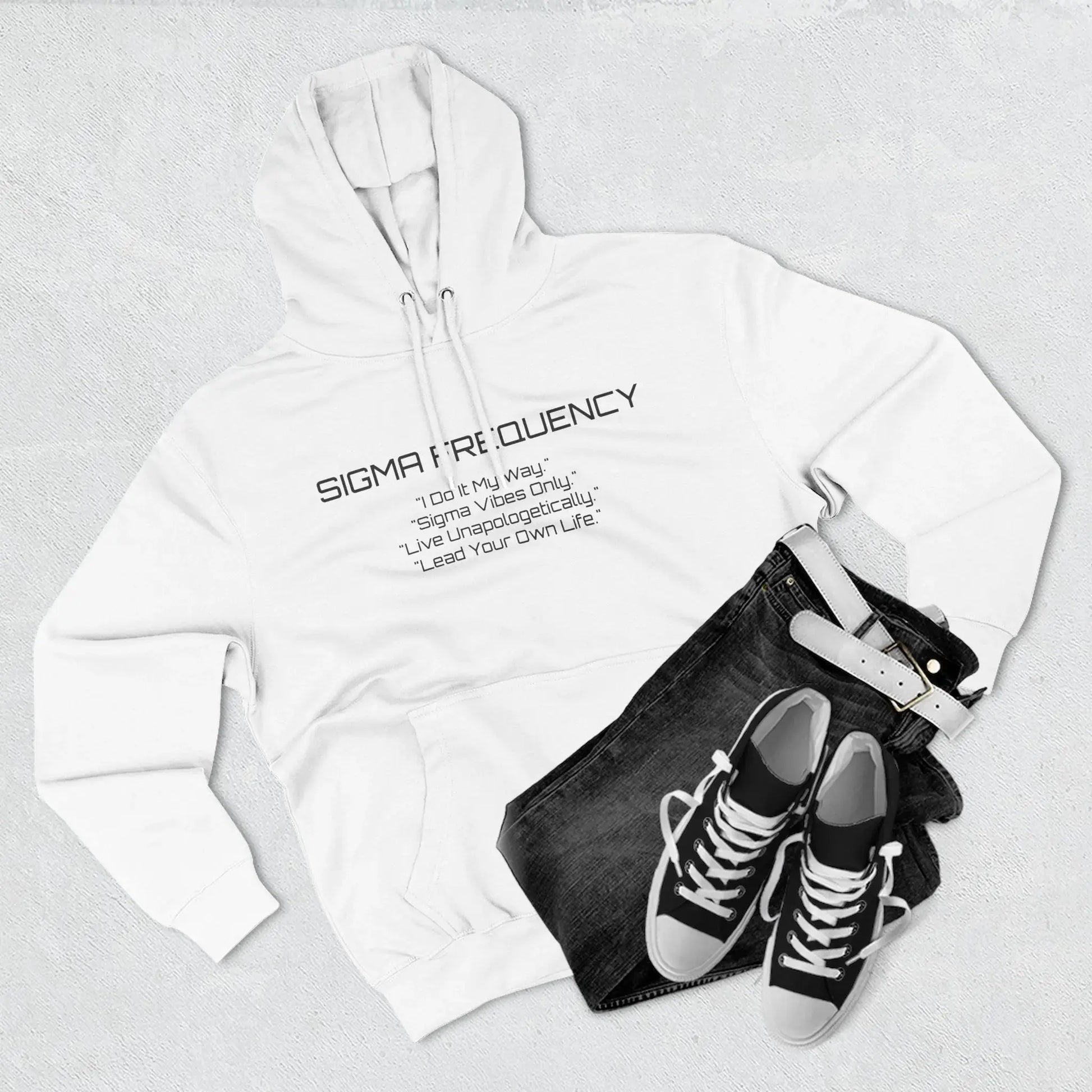 Unisex Three-Panel Fleece Hoodie Printify