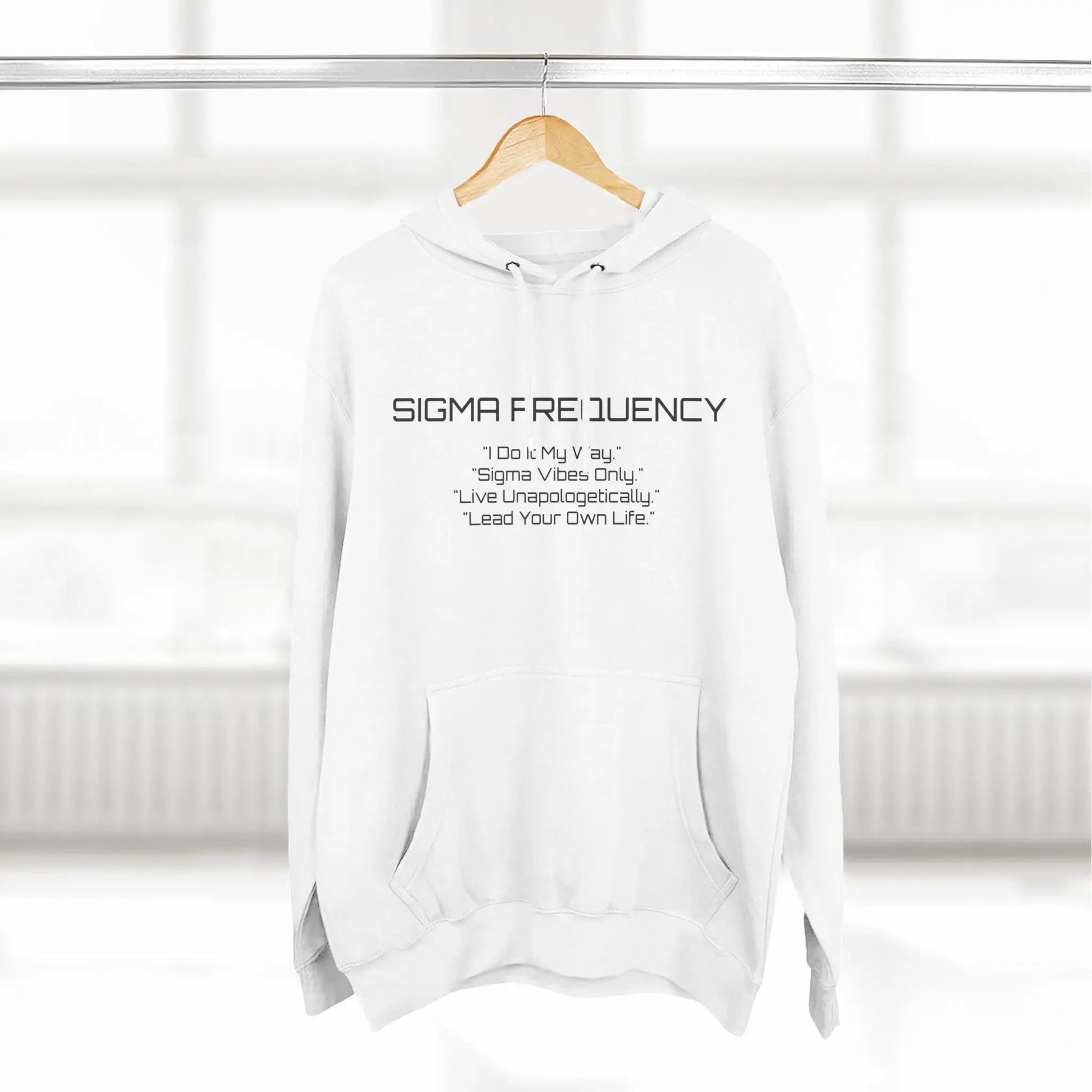 Unisex Three-Panel Fleece Hoodie Printify
