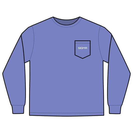 Unisex Long Sleeve Pocket T-Shirt Printify