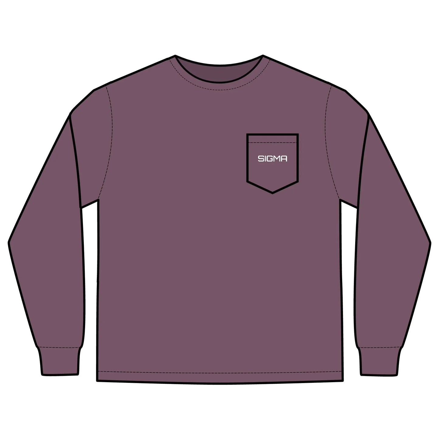 Unisex Long Sleeve Pocket T-Shirt Printify