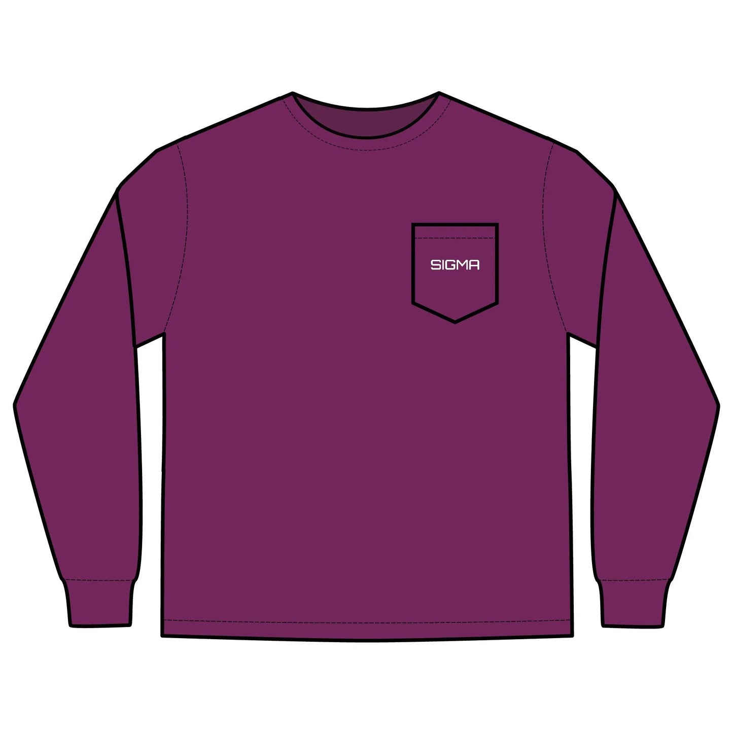Unisex Long Sleeve Pocket T-Shirt Printify