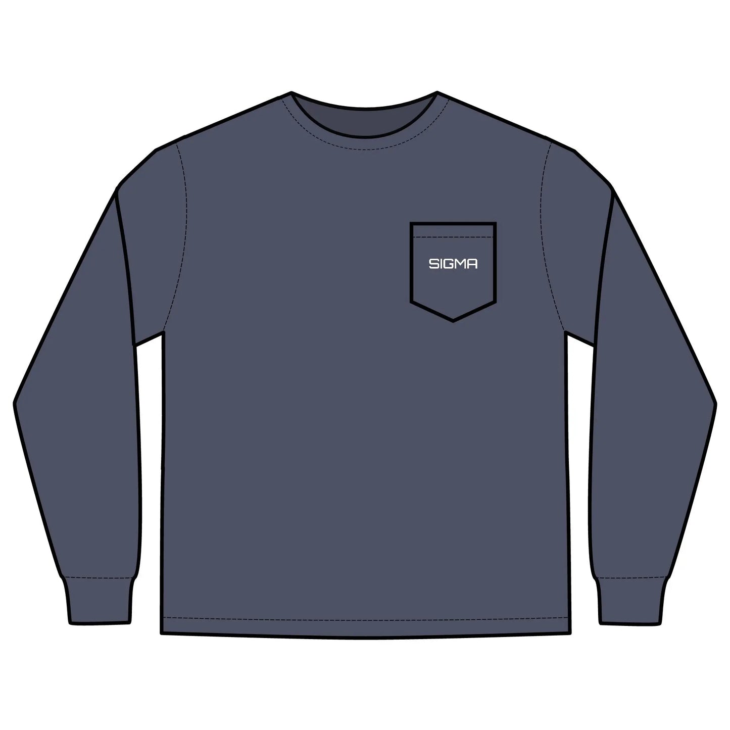 Unisex Long Sleeve Pocket T-Shirt Printify